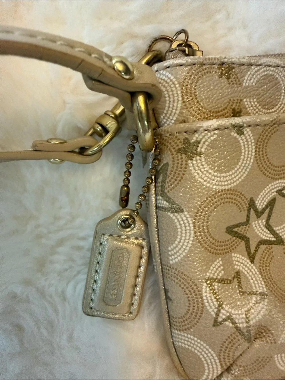 Coach wristlet clutch